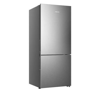 Imagem de Refrigerador Hisense 397 Litros Botton Freezer Inverter Inox - 127 Volts Refrigerador Hisense 397 Litros Botton Freezer Inverter Inox - 127 Volt