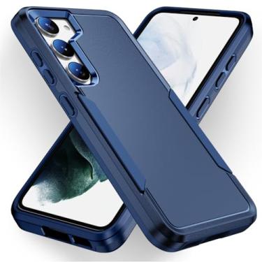 Imagem de Capa protetora anti-queda para Samsung Galaxy S23 Ultra S22 Plus S21 FE S20 5G A54 A14 A53 A33 A73 A52S A52 Bolsa, azul marinho, para Galaxy S21 Ultra