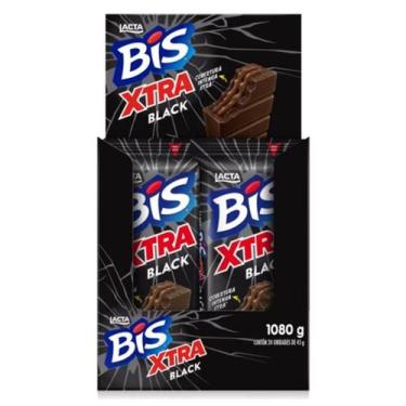 Imagem de Chocolate Bis Xtra 24X45g - Black - Lacta