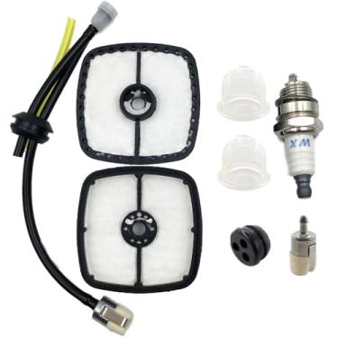 Imagem de IBVIBV Vela de ignição de filtro de ar compatível com Shindaiwa DH212 DH232 DH235 T235 EB212 FH235 HT232 Echo PE-265 GT-1100 GT-2000R GT-201R PPF-210 SRM-211 SRM-210SB