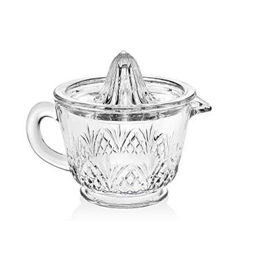 Imagem de Godinger Citrus Juicer - Juicer Manual Para Citrus Lemon Orange Fruit, Dublin Crystal Coleção Claro