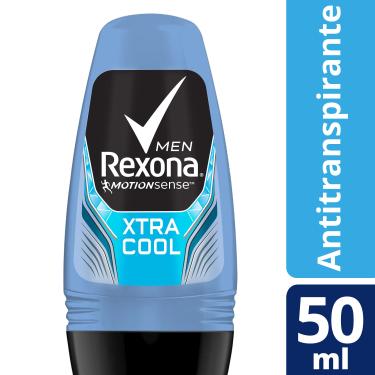 Imagem de Desodorante Antitranspirante Roll-On Rexona Men Xtracool 48H Sem Álcool 50Ml