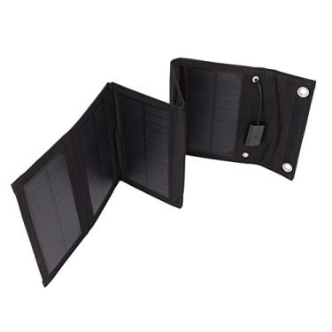 Imagem de Painel Solar Portátil, Painéis Solares Dobráveis ​​de 15 W Com Carregador Solar de Porta USB para Câmera de Laptop e Telefone
