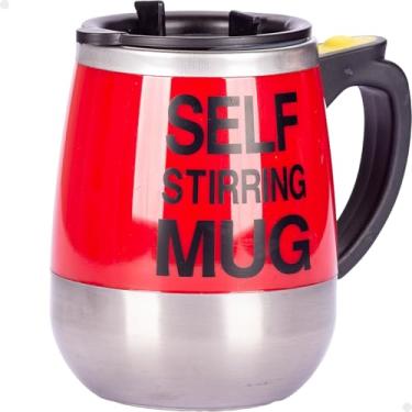Imagem de Caneca Xicara Mixer Inox Automática Elétrica