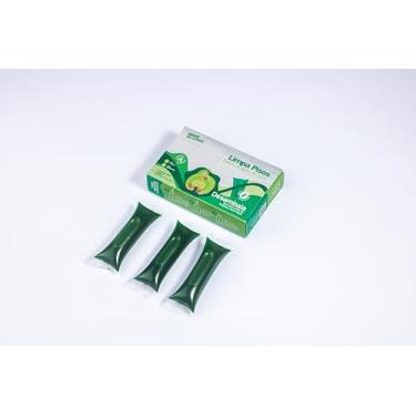 Imagem de Limpa Pisos Desembala. Rende 50 L cada sachê. Para todos os tipos de Pisos. 3 Sachês de 500ml cada. Rendimento total 150L. Cruelty Free. Vegano. Sem plástico. Alto rendimento. (Alecrim)