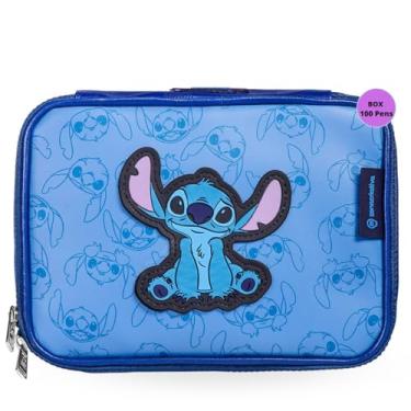 Imagem de Estojo Box Stitch 100 Pens com Aplique - Zona Criativa