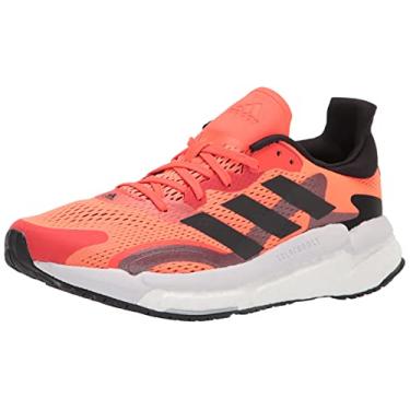 Imagem de adidas Tênis de corrida masculino Boost 3 Trail, Vermelho solar/preto/metálico noturno, 38