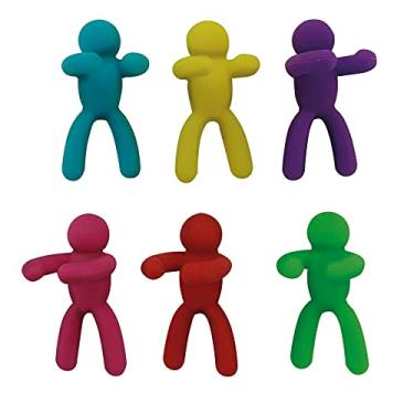 Imagem de Conjunto de 6 (seis) marcadores para taças bonequinho