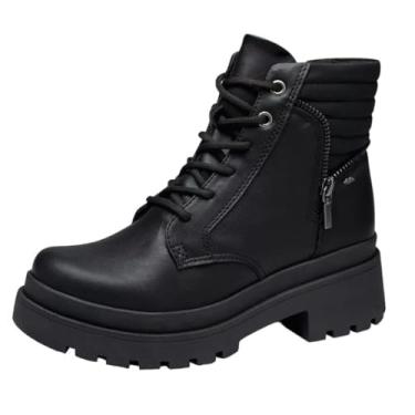 Imagem de Bota Feminina Dakota Coturno Preto/Preto 35
