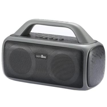 Imagem de Caixinha de Som Portátil Auto Falante Led RGB Bluetooth 5.1 100W Rms -