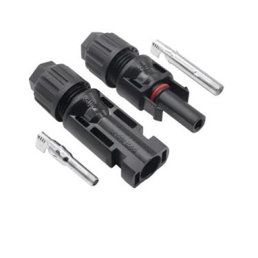 Imagem de Conector Mc4 Solar - Macho E Fêmea - TEBERA, ENERGIA SOLAR /PAINEIS