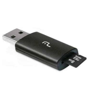 Imagem de Cartão De Memória Multilaser 8Gb Micro Sd+Usb Adaptador - Alex Imports