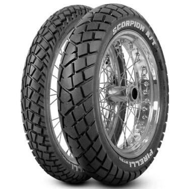 Imagem de  Par Pneus moto Pirelli Mt90 90/90-21+120/80-18 Tt Lander250 tenere 25