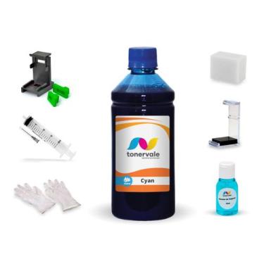 Imagem de Tinta Para Canon TS3110 CL-146 Cyan 250ml Linha Platinum - Toner Vale