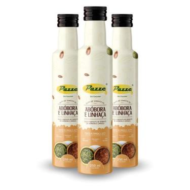 Imagem de Kit 3 Óleo de Semente de Abobora e Linhaça Pazze 250ml