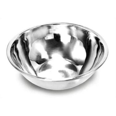 Imagem de Saladeira Bacia Tigela Em Aço Inox 20cm - ke home 
