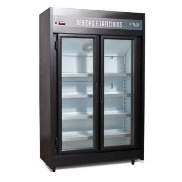 Imagem de Expositor Refrigerado Auto Serviço Polar 1.25m 2 Portas PEVCA-127v - P