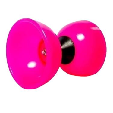 Imagem de Diabolo Yoyo Profissional Com Par de Baqueta Ar Livre (Rosa)
