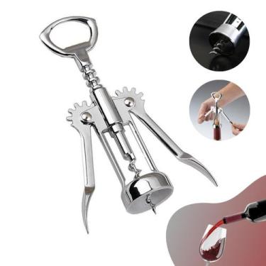 Imagem de Abridor Vinhos Saca Rolha Profissional - Qualidade Garantida - Hai Bra