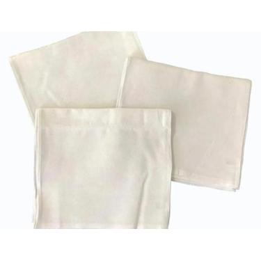 Imagem de Pano De Prato Bainha Pé De Galinha Liso 68X41 - 50 Unidades - Têxtil C