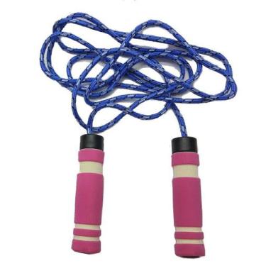 Imagem de Corda De Pular 2,5cm Ginástica Funcional Cross Academia Gym - COR0782,