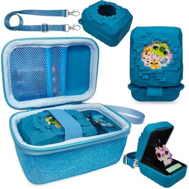 Imagem de JCHPINE Hard Carrying Case and Silicone Cover for Bitzee Magicals Interactive Digital Pet, Accessories Case for Bitzee Magicals Virtual Electronic Pets (Blue)