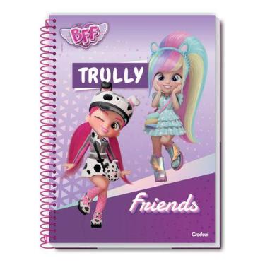 Imagem de Caderno Espiral 80 Fls 1 Matéria Bff Trully Friends Credeal