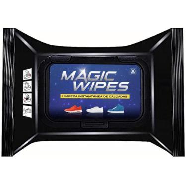 Imagem de Limpa Tênis Sapato Bolsa Instantâneo Magic Wipes Prático, Tênis, 30, C