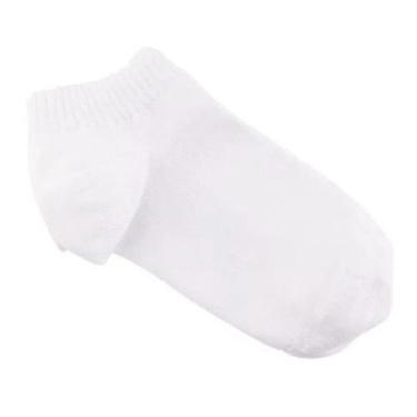 Imagem de Meia Soquete Lupo Socks Algodão (04572-001) 1 Par, Branco, 34/39