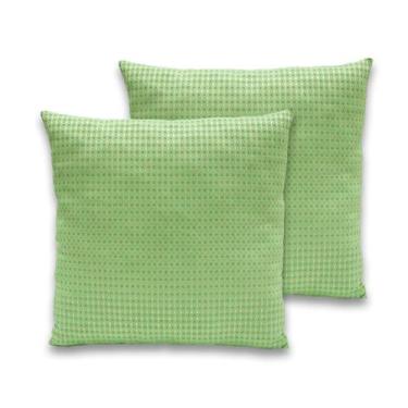 Imagem de Kit 2 Capas de Almofadas Piquet Favinho 40x40 C/ Zíper - Dryka Enxovai