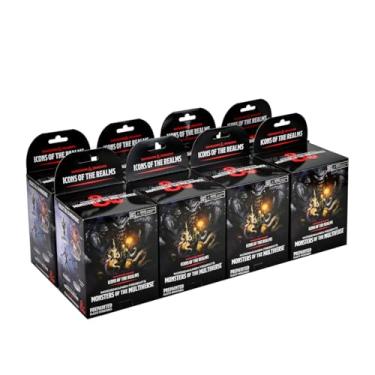 Imagem de D&D Minis: Icons of The Realms: Mordenkainen Monsters of The Multiverse: 8 Booster Packs – Miniaturas Pré-pintadas Dungeons and Dragons da WizKids – Compatível com DND e outros RPG de mesa TTRPG