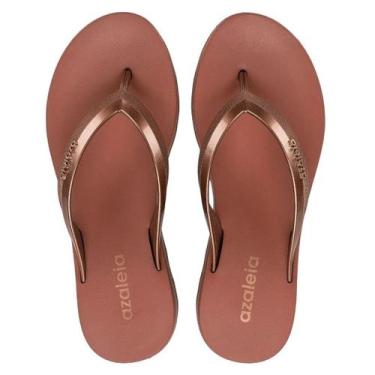 Imagem de Tamanco Feminino Anabela Baixo Fabi Light Line Azaleia, Cobre, Nude es