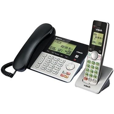 Imagem de VTech CS6949 DECT 6.0 Standard Phone - preto, prata