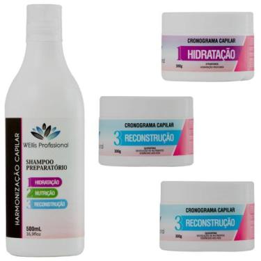 Imagem de Tratamento de Revitalizar Cabelos Cronograma Reconstrução Capilar Sham