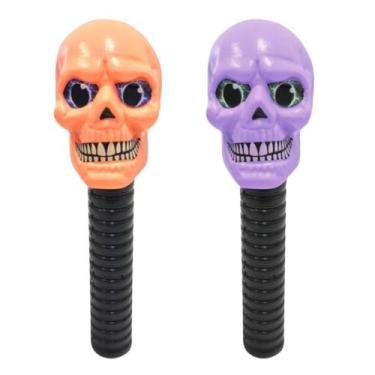 Imagem de Maraca de Caveira Halloween - Mini Toys