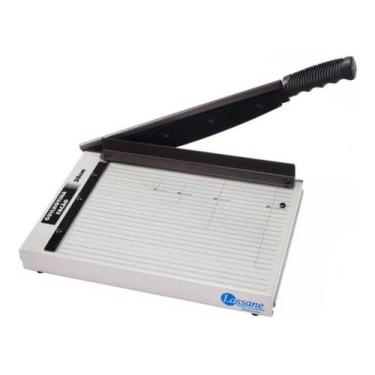 Imagem de Guilhotina de papel manual A4 30cm em aço 15 Folhas - Lassane