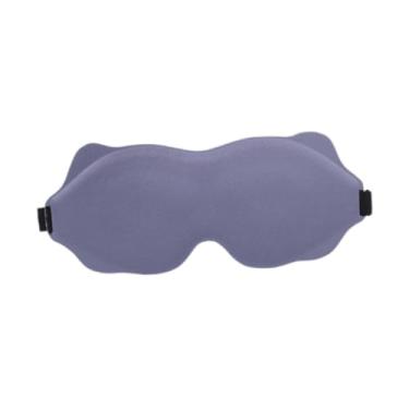 Imagem de menolana Máscara de dormir Máscara de dormir noturna Máscara de dormir respirável Leve Máscara de dormir Venda para casa Yoga Escritório Homens Mulheres, Roxo