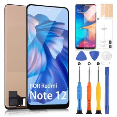 Imagem de Substituição de tela para Xiaomi Redmi Note 12 4G - Display LCD para Redmi Note 12 digitalizador para Redmi Note 12 4G LCD Assembly 23021RAAEG 23021RAA2Y (não para Xiaomi Note 12 4G)