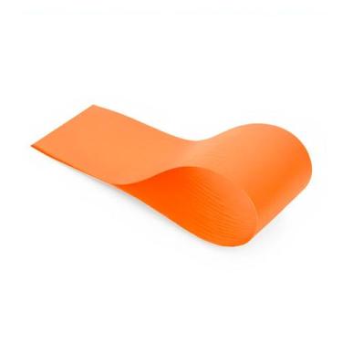 Imagem de Fita de Papel Kraft - Laranja  - 1 unidade - Cromus - Rizzo, 20m x 4cm