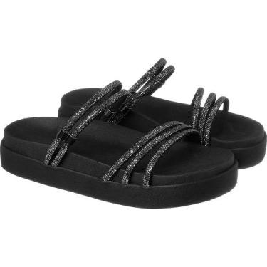 Imagem de Papete feminina 2 em 1  preto lolla maria - Lolla Maria Calçados, 36