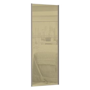 Imagem de Porta De Correr 80Cm Vidro Reflecta E Puxador Champagne - OUTRAS MARCA