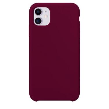 Imagem de Capinha Compatível Com Apple iPhone 11 Silicone  - GCM Cases, Vermelho