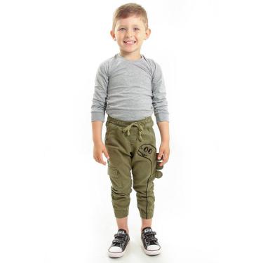 Imagem de Calça Quase Anjo Jeans Infantil Jogger Color Masculina-Masculino