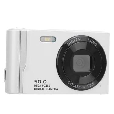 Imagem de Câmera Digital, Câmera Vlogging 4K 50MP, Zoom Digital 16X, Tela de 2,8 Polegadas, Aponte e Dispare, Compacta Portátil, para Viagens de Adolescentes Adultos (Dpofirszvism0dp4w-12)