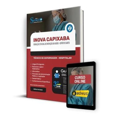 Imagem de Apostila Fundação INOVA Capixaba - ES 2024 - Técnico de Enfermagem - H