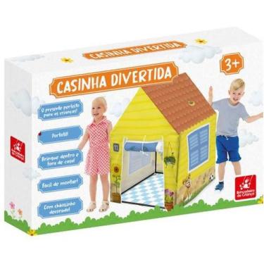 Imagem de Toca casinha divertida brinc. de crianca