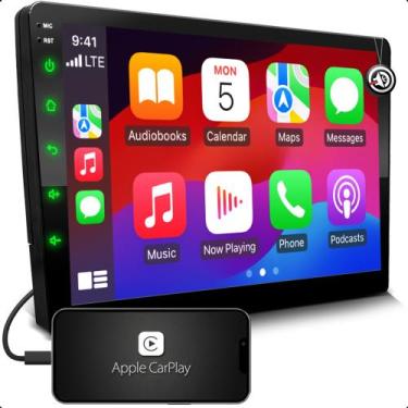 Imagem de Central Multimidia Universal 9 Polegadas 2 Din Com Carplay Android Aut