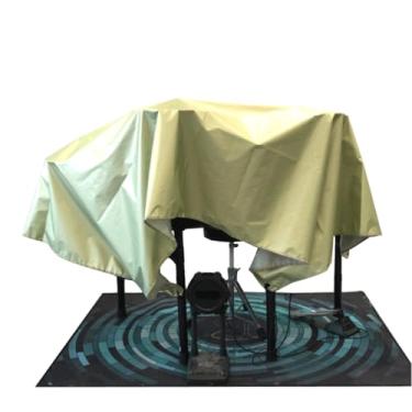 Imagem de GUNKING Capa de tambor E revestimento prateado anti-UV com fita mágica para bateria elétrica Roland Yamaha...