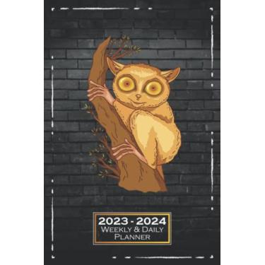 Imagem de Weekly & Daily Planner 2023-2024: Animal, Motif | Softcover, 6x9 | One Week on a Double Page | From Sunday to Saturday | Sweet | qx1