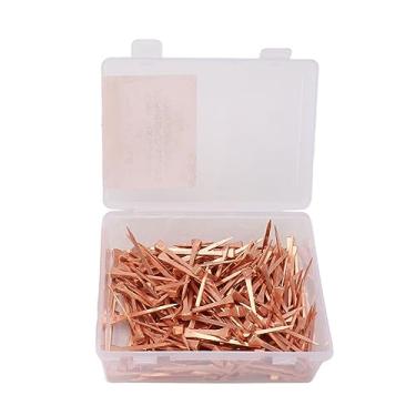 Imagem de 250 Pregos de Ferradura Banhados a Cobre, Ferramentas de Ferradura de Casco, Acessório de Ferramenta de Fixação Firme para Esportes Equestres de Treinamento de Cavalo (51mm E5)